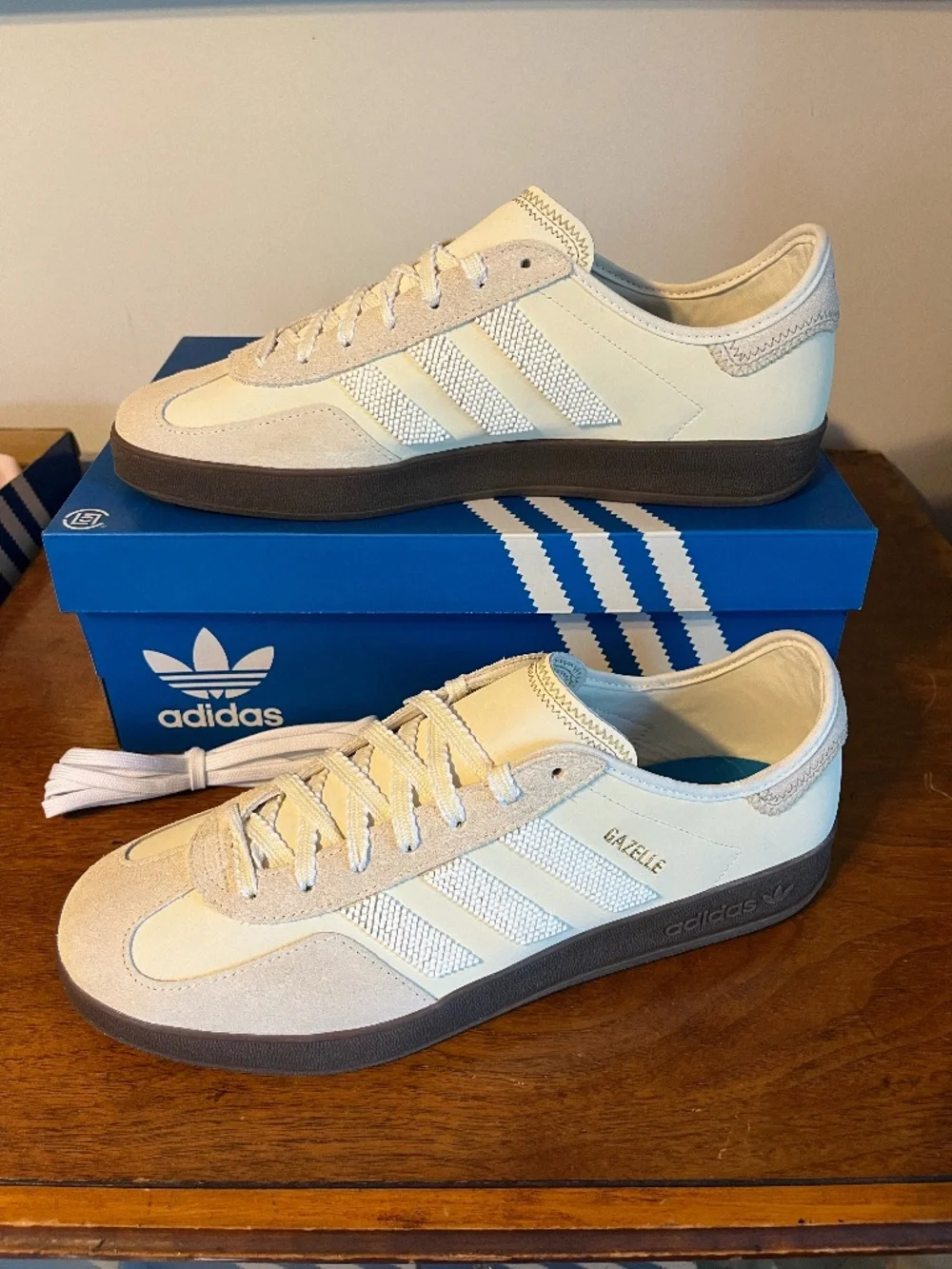 ADIDAS x CLOT Off-White Gazelle